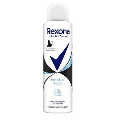 Rexona Anti-Transpirant Spray invisible aqua 150ml