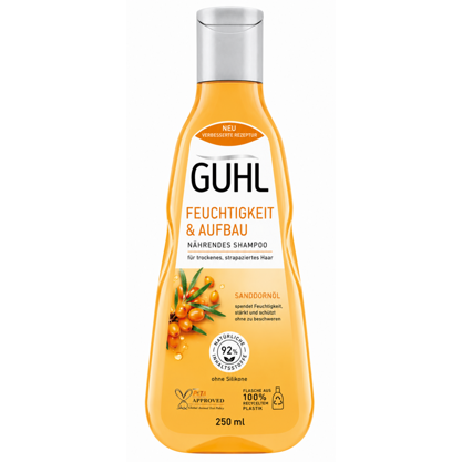 Guhl Shampoo Feuchtigkeit & Aufbau mit Sanddornöl 250ml