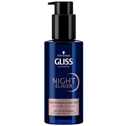 Gliss Kur Night Elixier Anti Spliss Wunder Spender 100ml