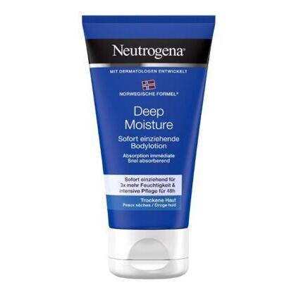Neutrogena Deep Moisture sofort einziehende Bodylotion Reisegröße 75ml