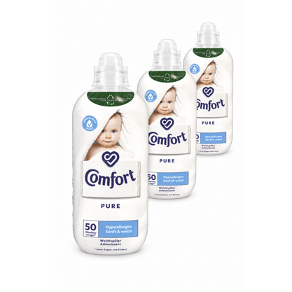 Comfort Weichspüler Pure Hypoallergen 3x50WL