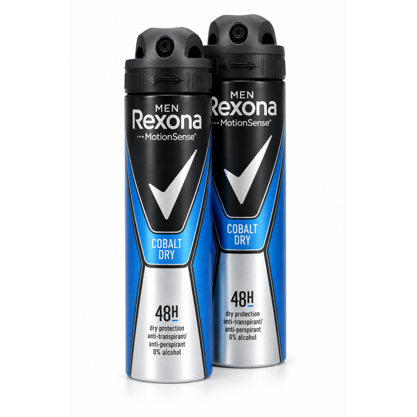 Rexona Men Anti-Transpirant Spray Cobalt dry 2x150ml