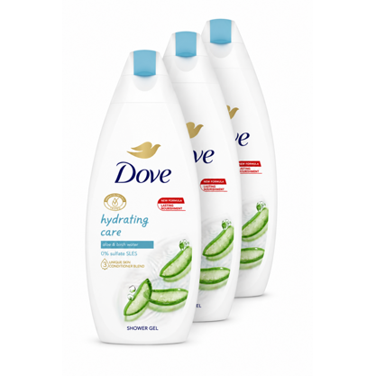 Dove Pflegedusche Hydra Pflege Aloe Birkenwasser 3x250ml