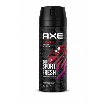 Axe Deodorant Bodyspray Recharge Sport Fresh 150ml