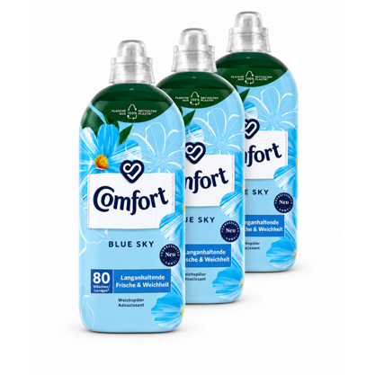 Comfort Weichspüler Blue Sky 3x80WL