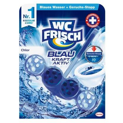 WC Frisch WC Stein Kraft Aktiv Chlor 50g