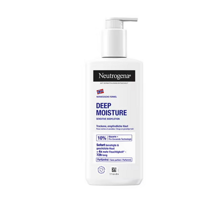 Neutrogena Körperlotion 400ml  Pump Deep Moisture Sensitive