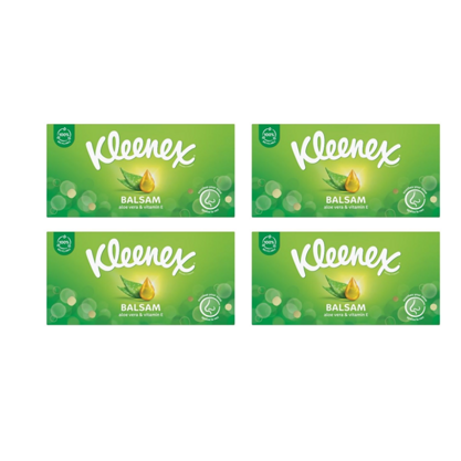 Kleenex Balsam 3-lagig 4 x 64Stück