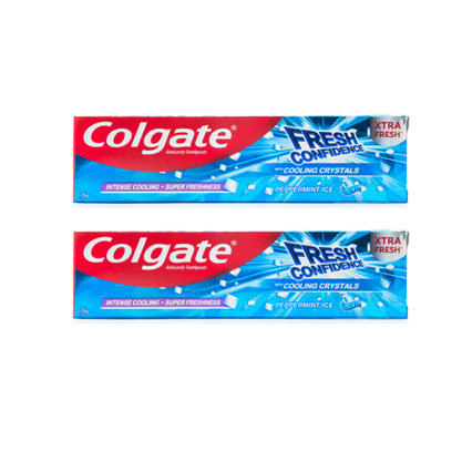 Colgate Zahnpasta Fresh Confidence Blue Burst 2x75ml