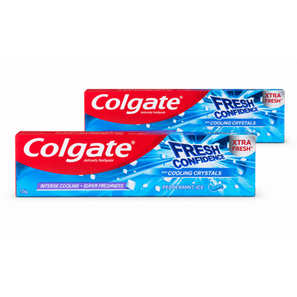 Colgate Zahnpasta Fresh Confidence Blue Burst 2x75ml