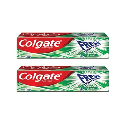Colgate Zahnpasta Fresh Confidence Refreshing Green 2x75ml