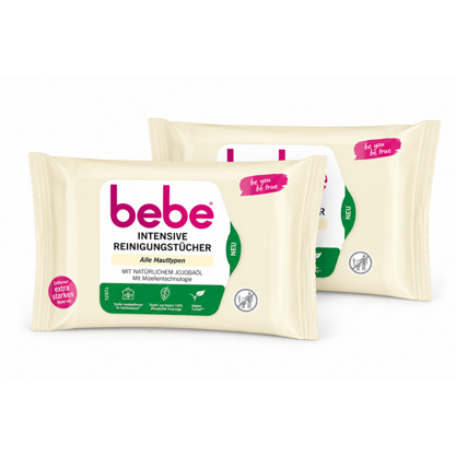Bebe Intensive Reinigungstücher 2x25Stk.