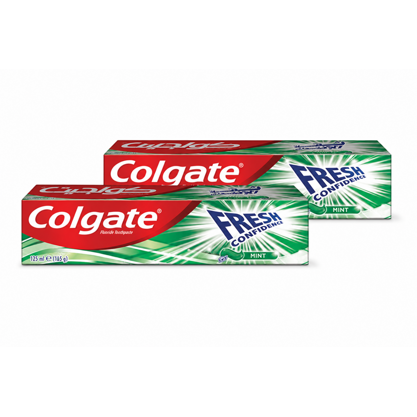 Colgate Zahnpasta Fresh Confidence Refreshing Green 2x75ml