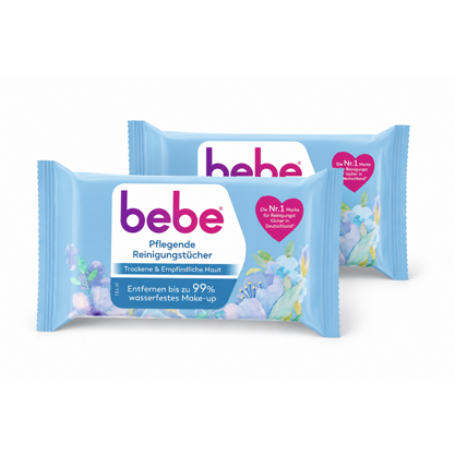 Bebe pflegende Reinigungstücher 2x25 Stk.
