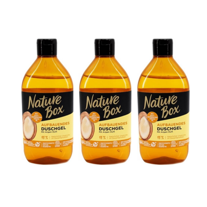 Nature Box Duschgel Argan Öl Duft 3x385ml