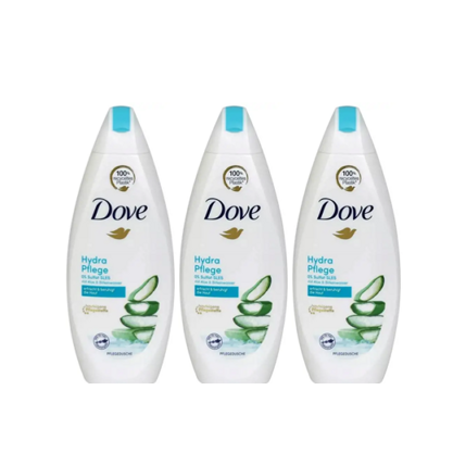 Dove Pflegedusche Hydra Pflege Aloe Birkenwasser 3x250ml