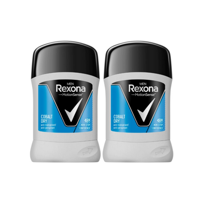 Rexona Men Anti-Transpirant Stick cobalt dry 2x50ml