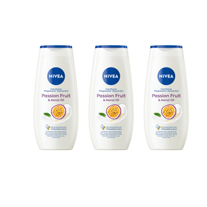 Nivea Dusch Passion Fruit & Monoi Oil 3x250 ml