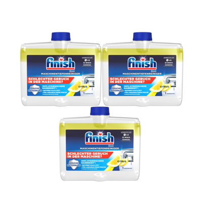 finish Maschinentiefenreiniger Citrus 3 x 250ml