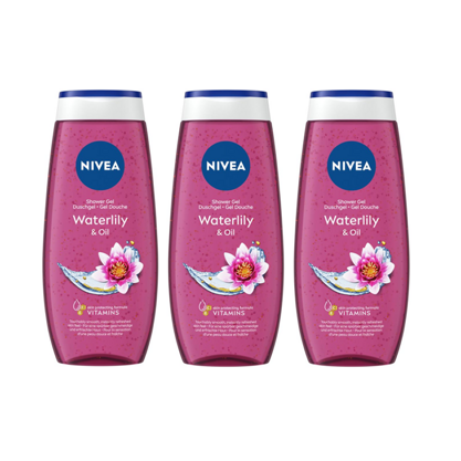 Nivea Duschgel Waterlily & Oil 3x250ml