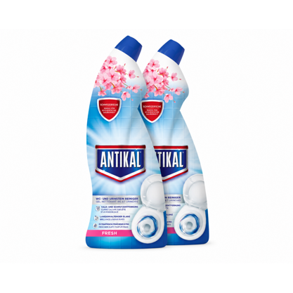Antikal WC und Urinstein Reiniger Fresh 2x750ml