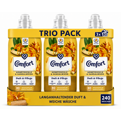 Comfort Weichspüler Honeysuckle 3x80WL