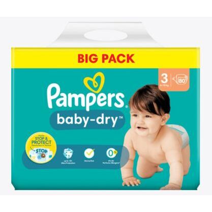 Pampers Baby Dry Big Pack Gr. 3 6-10 kg