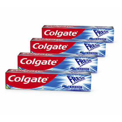 Colgate Zahnpasta Fresh Confidence Blue Burst 4x75ml