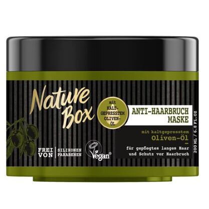 Nature Box Anti-Haarbruch Maske Oliven Öl 200ml