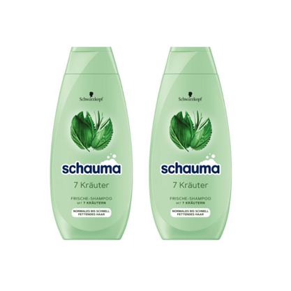 Schauma Shampoo 7 Kräuter 2x400ml
