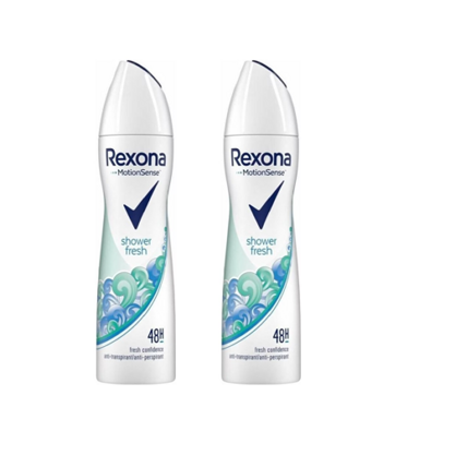 Rexona Anti-Transpirant Spray shower fresh 2x150ml
