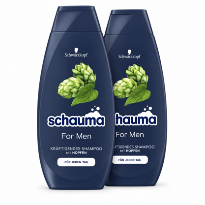 Schauma Shampoo Men mit Hopfen Doppelpack 2x400ml