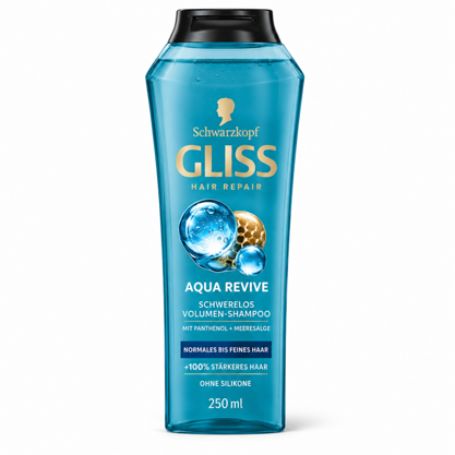 Gliss Kur Shampoo Aqua Revive Schwerelos Volumen 250ml