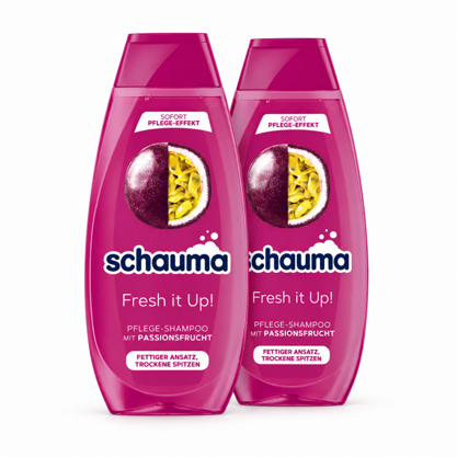Schauma Shampoo Fresh itUp Passionsfrucht Doppelpack 2x400ml