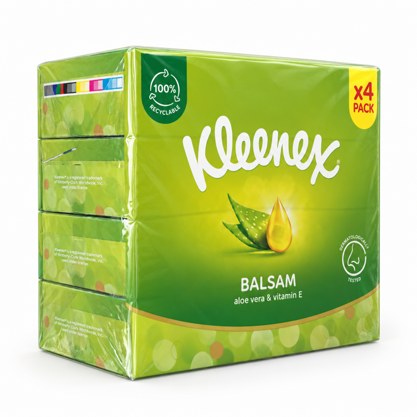 Kleenex Balsam 3-lagig 4 x 64Stück