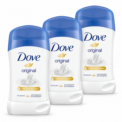 Dove Deo Stick Orginal 3x40ml