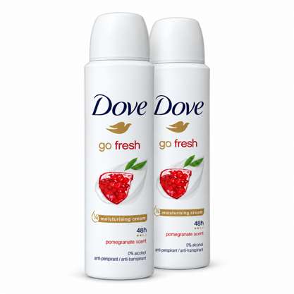 Dove go fresh Granatapfel 2x150ml