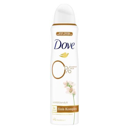 Dove Deodorant Spray Zink-Komplex Apfelblütenduft 3x150ml