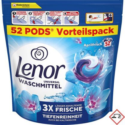 Lenor All-in-1 Pods Aprilfrisch - 52 WL