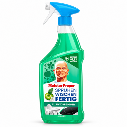 Meister Proper Sprühen- Wischen-Fertig Spray Apfel 800ml