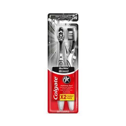 Colgate Zahnbürste Max White Charcoal soft 2er