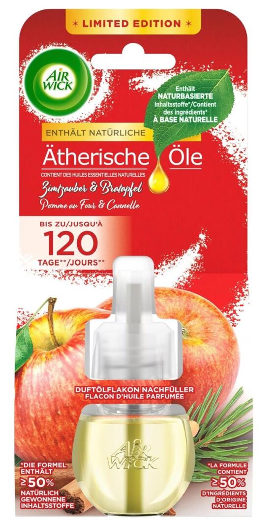 Air Wick Duftölflakon Zimtzauber Bratapfel Nachfüller 19ml