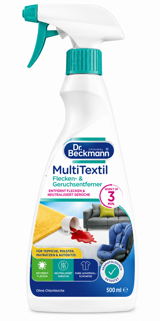 Dr. Beckmann MultiTextil Flecken-Geruchsentferner Spray 500ml