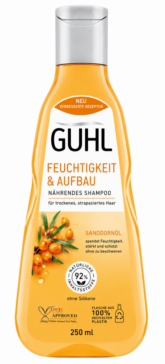 Guhl Shampoo Feuchtigkeit & Aufbau mit Sanddornöl 250ml