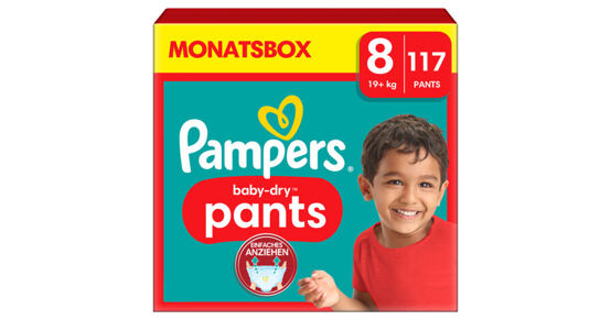 Pampers Baby Dry Pants Gr.8 19+kg