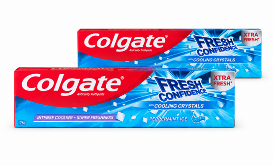 Colgate Zahnpasta Fresh Confidence Blue Burst 2x75ml