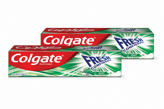 Colgate Zahnpasta Fresh Confidence Refreshing Green 2x75ml