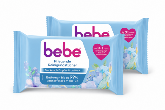 Bebe pflegende Reinigungstücher 2x25 Stk.