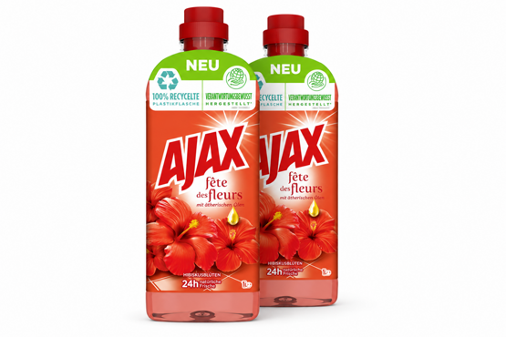 AJAX Allzweckreiniger Hibiskusblüten 2x1L