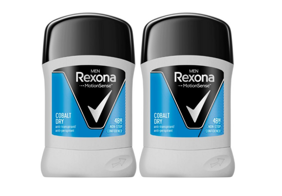 Rexona Men Anti-Transpirant Stick cobalt dry 2x50ml